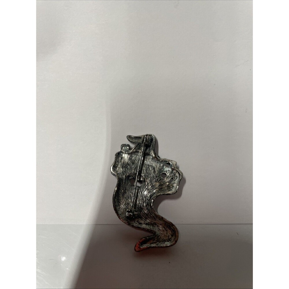 PZ-VINTAGE HALLOWEEN GHOST BOO! PIN BROOCH #32375 *MINT - Picture 4 of 10